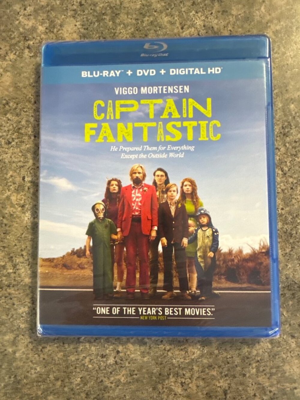 Captain Fantastic Blu-Ray + DVD + Digital HD Viggo Mortensen Drama 2016 New Seal